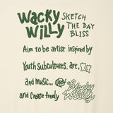 BACK PANEL LETTERING SWEATSHIRT