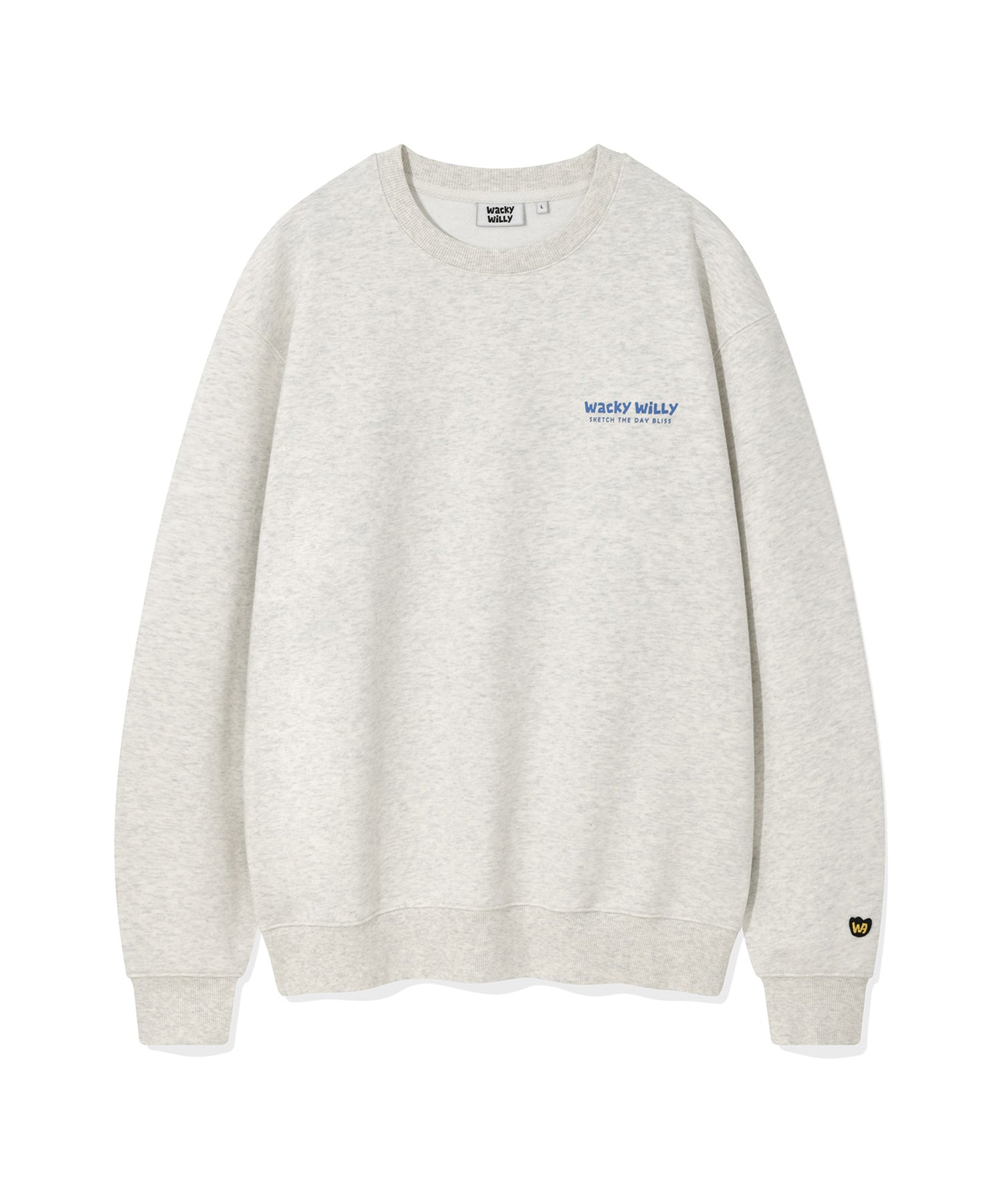 BACK PANEL LETTERING SWEATSHIRT