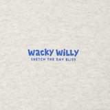 BACK PANEL LETTERING SWEATSHIRT