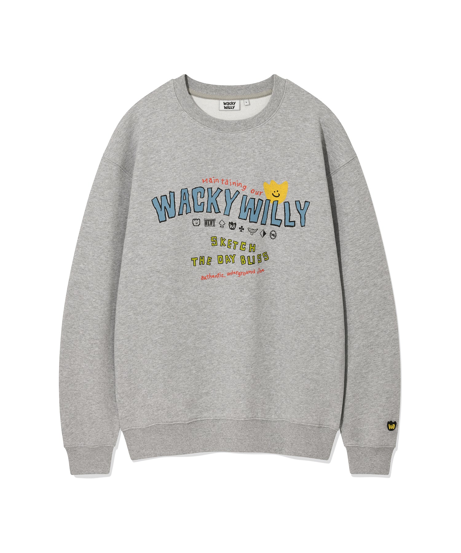 WACKY WILLY TYPO SWEATSHIRT