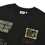 FULL-LENGTH GRAPHIC SWEATSHIRT