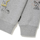 FULL-LENGTH GRAPHIC SWEATSHIRT