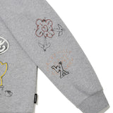 FULL-LENGTH GRAPHIC SWEATSHIRT