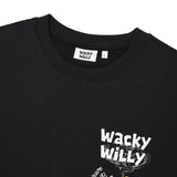 SPRAY GRAPHIC SWEATSHIRT