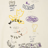 SPRAY GRAPHIC SWEATSHIRT