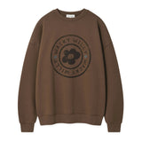 WOMEN'S LILLY CIRCLE GRAPHIC OVER FIT SWEATSHIRT