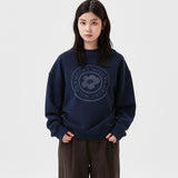 WOMEN'S LILLY CIRCLE GRAPHIC OVER FIT SWEATSHIRT