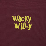 BACK PANEL LETTERING HOODIE SWEATSHIRT