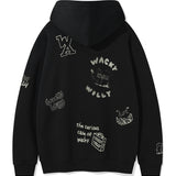 SPRAY GRAPHIC HOODIE SWEATSHIRT