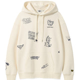 SPRAY GRAPHIC HOODIE SWEATSHIRT