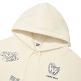 SPRAY GRAPHIC HOODIE SWEATSHIRT