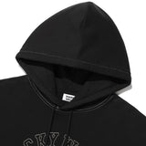 TYPO GRAPHIC STITCH HOODIE SWEATSHIRT