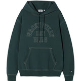 TYPO GRAPHIC STITCH HOODIE SWEATSHIRT