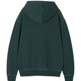 TYPO GRAPHIC STITCH HOODIE SWEATSHIRT