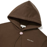 WOMEN'S TYPO LOGO CROP HOODIE