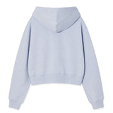 WOMEN'S TYPO LOGO CROP HOODIE