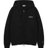 BACK PANEL LETTERING HOODIE ZIP-UP