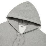 BACK PANEL LETTERING HOODIE ZIP-UP