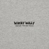 BACK PANEL LETTERING HOODIE ZIP-UP