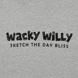 BACK PANEL LETTERING HOODIE ZIP-UP