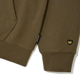 BACK PANEL LETTERING HOODIE ZIP-UP