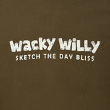 BACK PANEL LETTERING HOODIE ZIP-UP