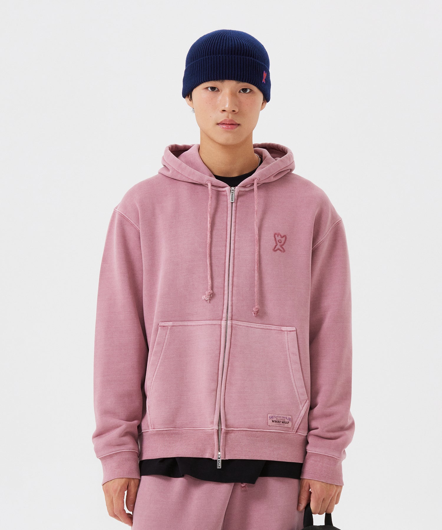 ONE POINT DYEING HOODIE