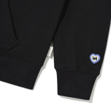 WOMEN'S TYPO LOGO CROP HOODIE ZIP-UP