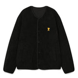 ROUND FLEECE ZIP-UP