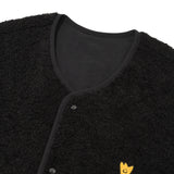 ROUND FLEECE ZIP-UP