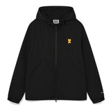 SYNTHETIC FIBER HOOD WINDBREAKER