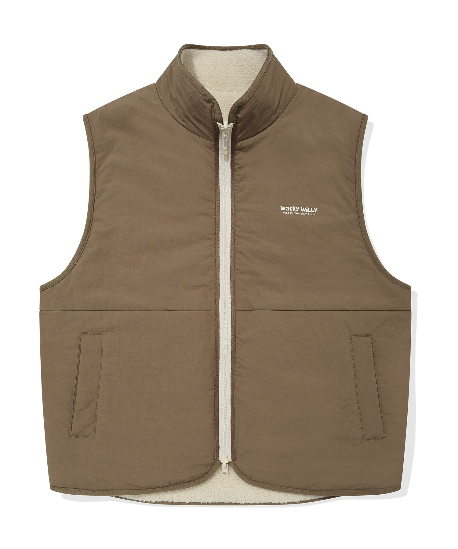 FLEECE VEST (REVERSIBLE)