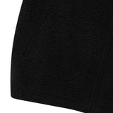 WOMEN'S SHEARLING ZIP-UP BLUE JACKET