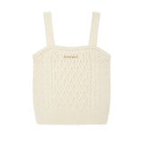 WOMEN'S CABLE KNIT BUSTIER