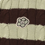 [GISELLE着用] WOMEN'S CABLE ORGANIZED OPEN COLLAR PULLOVER