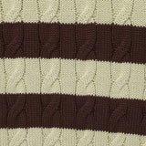 [GISELLE着用] WOMEN'S CABLE ORGANIZED OPEN COLLAR PULLOVER