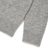 WOMEN'S SHAGGY DOG LETTERING EMBROIDERY PULLOVER