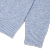 WOMEN'S SHAGGY DOG LETTERING EMBROIDERY PULLOVER