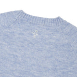 WOMEN'S SHAGGY DOG LETTERING EMBROIDERY PULLOVER