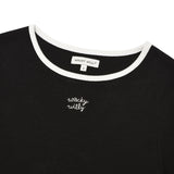 WOMEN'S GOLD COLOR BLOCK LONG SLEEVE