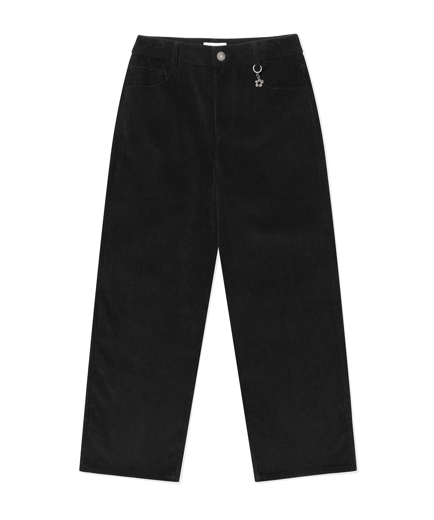 WOMEN'S CORDUROY SEMI-WIDE FIT PANTS