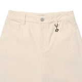 WOMEN'S CORDUROY SEMI-WIDE FIT PANTS