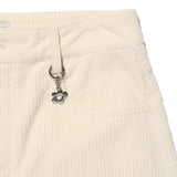 WOMEN'S CORDUROY SEMI-WIDE FIT PANTS