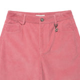 WOMEN'S CORDUROY SEMI-WIDE FIT PANTS