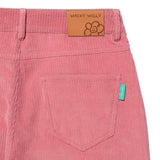 WOMEN'S CORDUROY SEMI-WIDE FIT PANTS