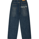 [GISELLE着用] WOMEN'S SEMI-WIDE DENIM PANTS