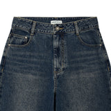 [GISELLE着用] WOMEN'S SEMI-WIDE DENIM PANTS