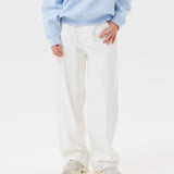 [GISELLE着用] WOMEN'S SEMI-WIDE DENIM PANTS