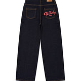 [GISELLE着用] WOMEN'S SEMI-WIDE DENIM PANTS