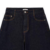 [GISELLE着用] WOMEN'S SEMI-WIDE DENIM PANTS